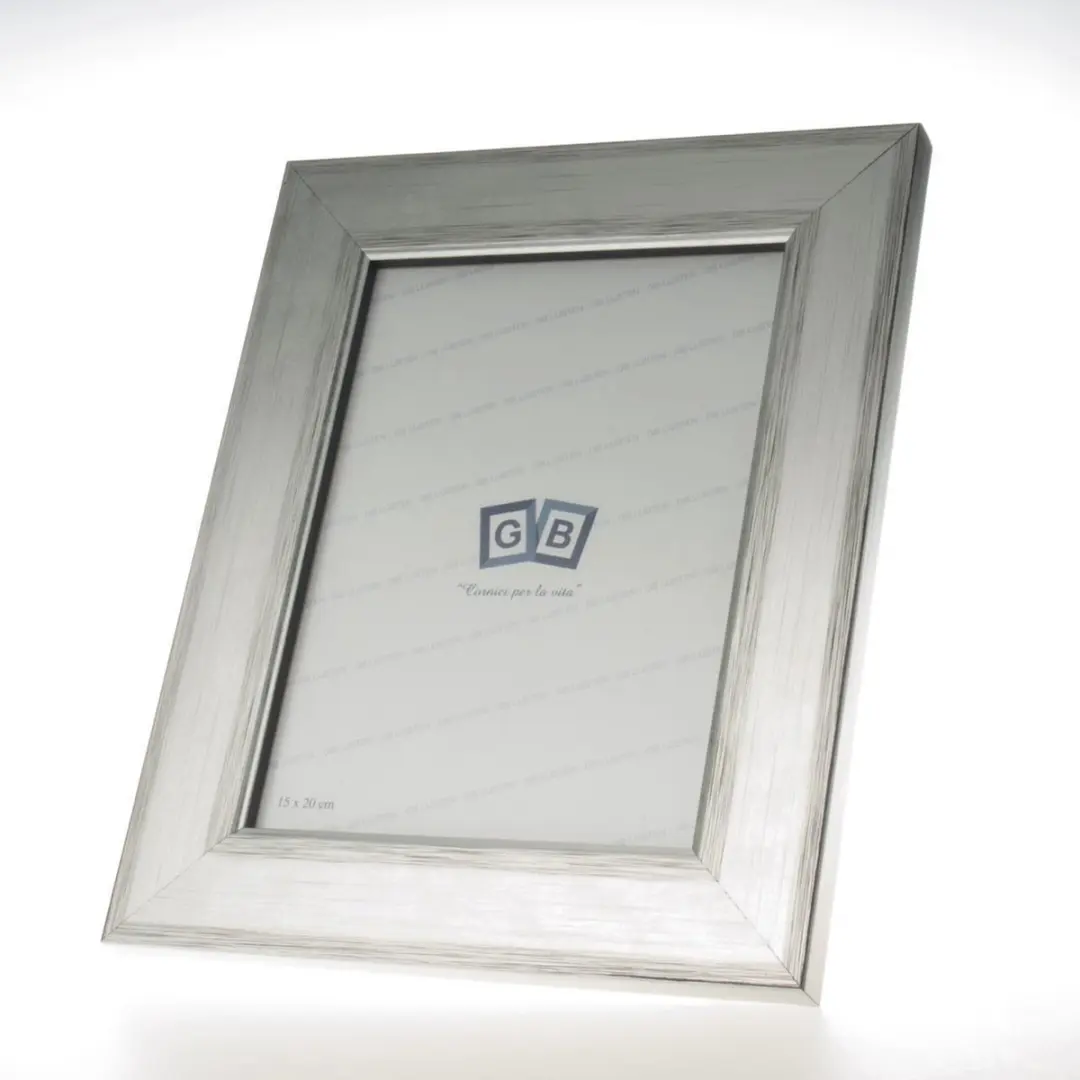 GB Rustiek Zilveren Houten Fotolijst