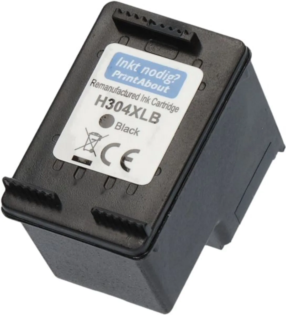 PrintAbout Inktcartridge 304XL N9K08AE - Zwart - 375 pagina's
