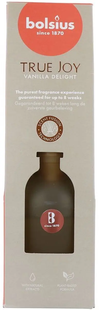 Bolsius True Scents Geurstokjes Vanilla Delight 80ml - afbeelding 5 van 5