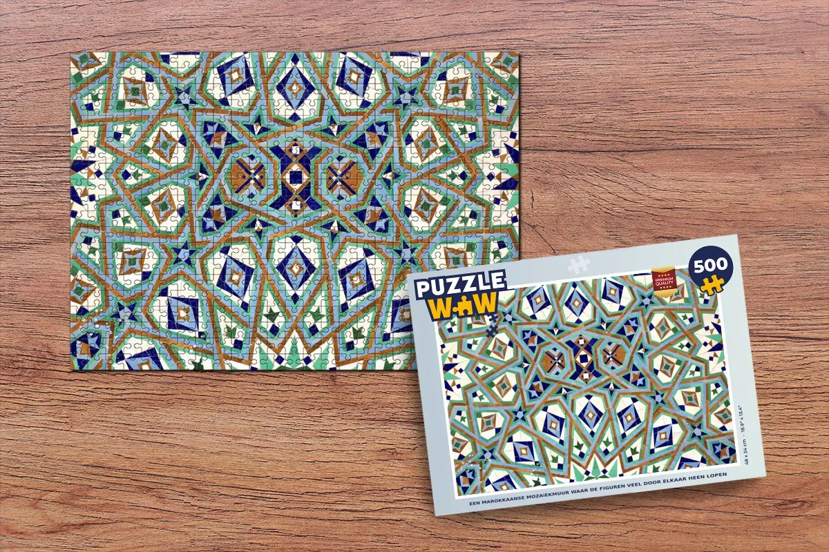 PuzzleWow Legpuzzel 500 Stuks