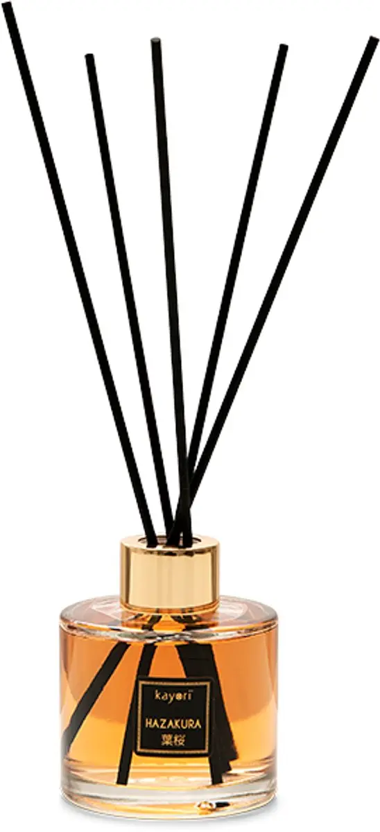 Kayori Hazakura Geurstokjes 100ml - Zwart - afbeelding 2 van 6