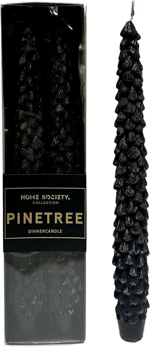Dinerkaars Pinetree Zwart