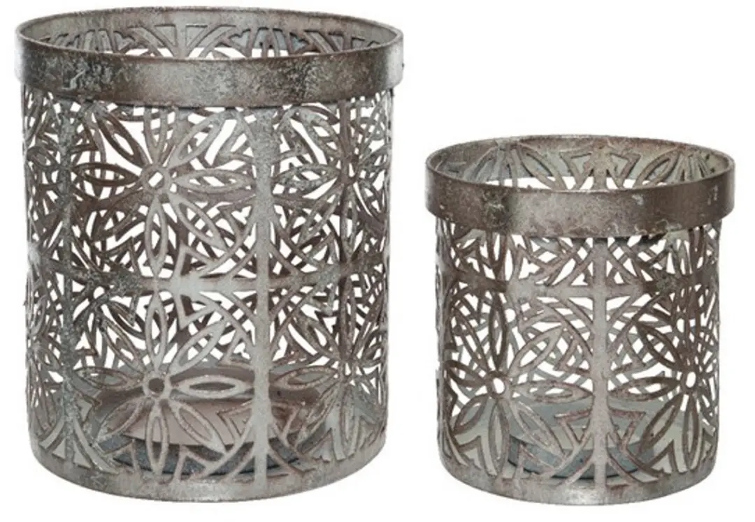 Decoris Waxinelicht houders set