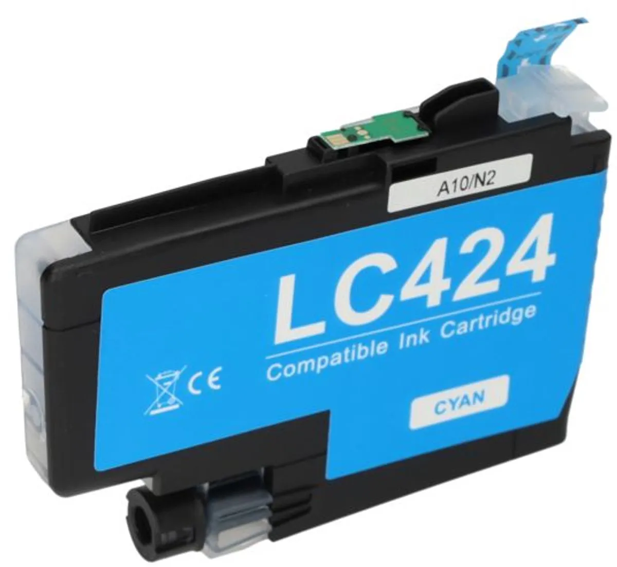PrintAbout LC-424C Inktcartridge Cyaan - 16ml - o.a. Brother