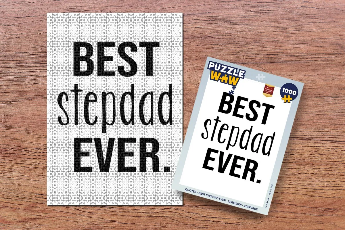 PuzzleWow Quotes Legpuzzel 1000 Stuks - Multicolor