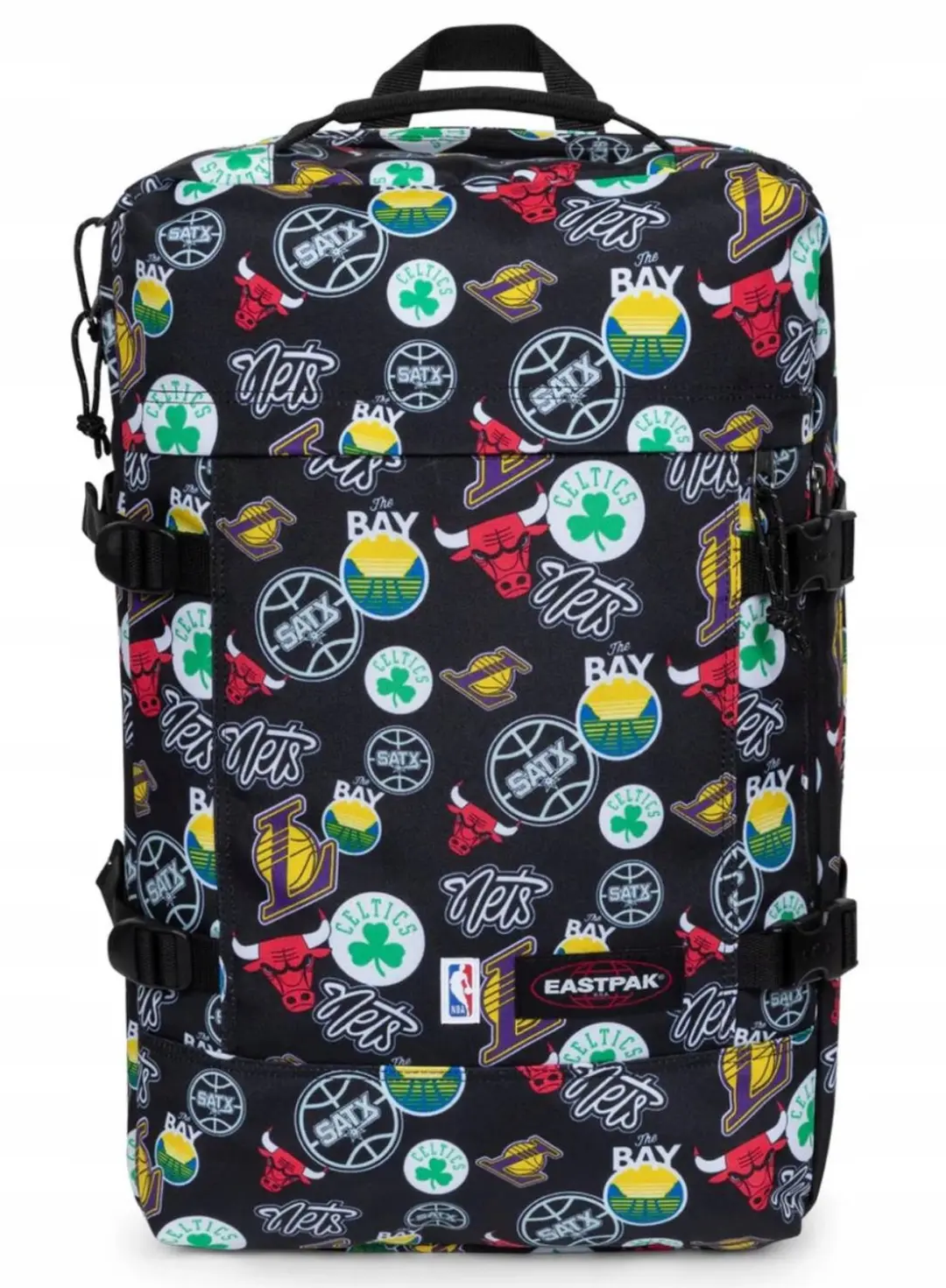 Eastpak Travelpack Rugzak - NBA Team Patroon - 42L - afbeelding 3 van 6