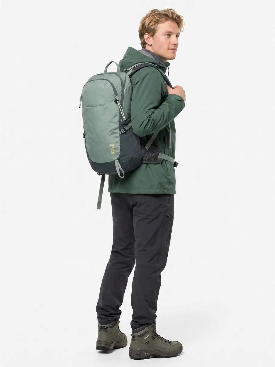 Jack Wolfskin Astro Vent 24 Rugzak - 24L - Green - afbeelding 2 van 6