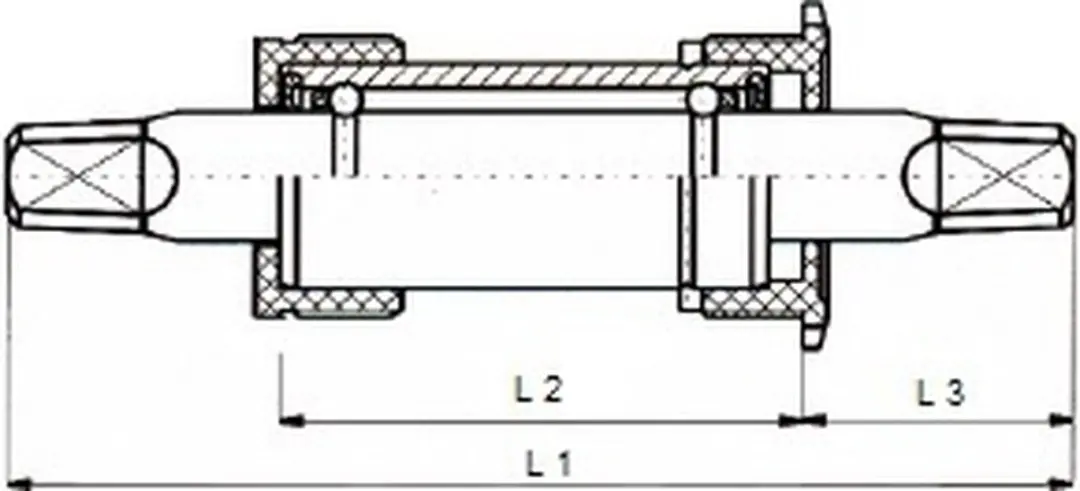 Miche Primato BSA Trapaslager 68mm/110mm - Zilver - afbeelding 3 van 6