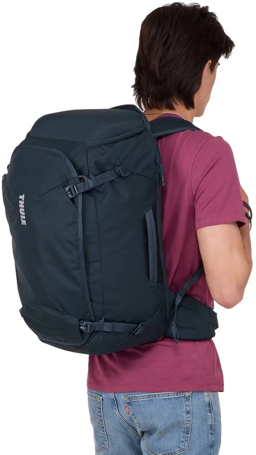 Thule Landmark Travel Pack 40L Rugzak - 40L - Darkest Blue - afbeelding 4 van 6