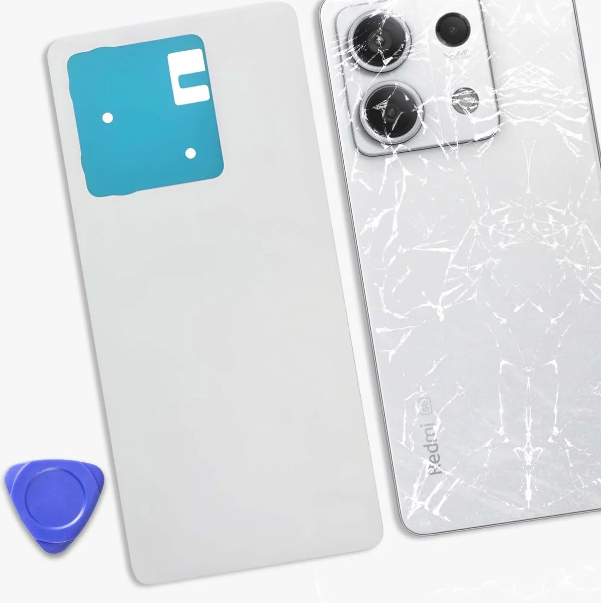 Xiaomi Redmi Note 13 5G Batterijdekking - Wit