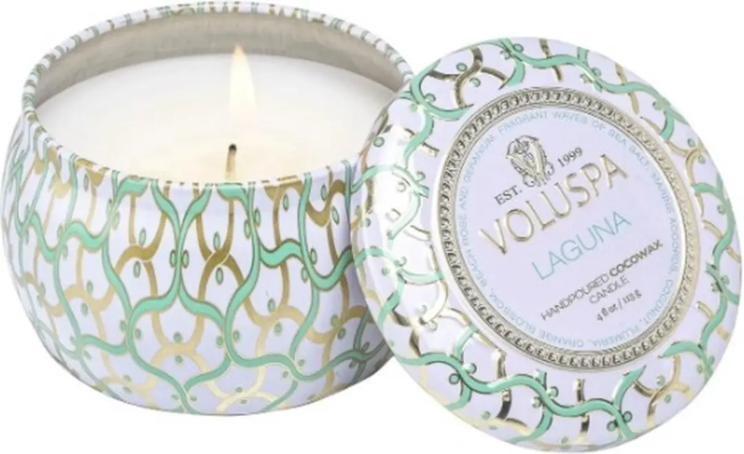 Voluspa Maison Blanc Laguna Mini Geurkaars 113g