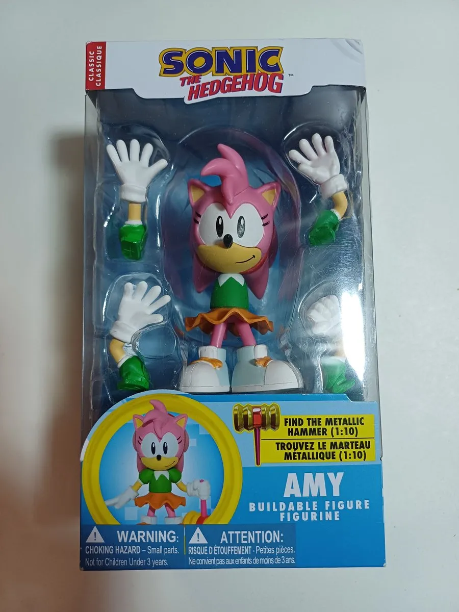 sonic the hedgehog zelfbouw figuur amy