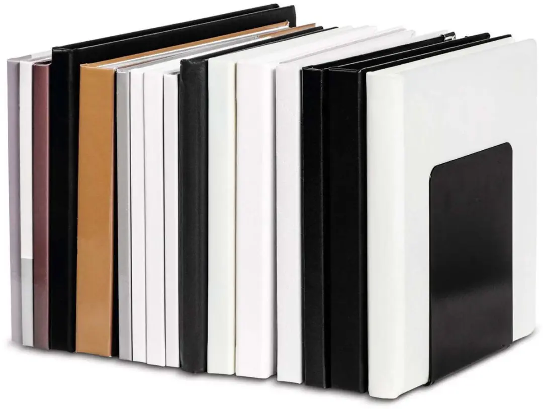 MAUL Boekensteunen 14x12x14cm - Zwart - afbeelding 3 van 6