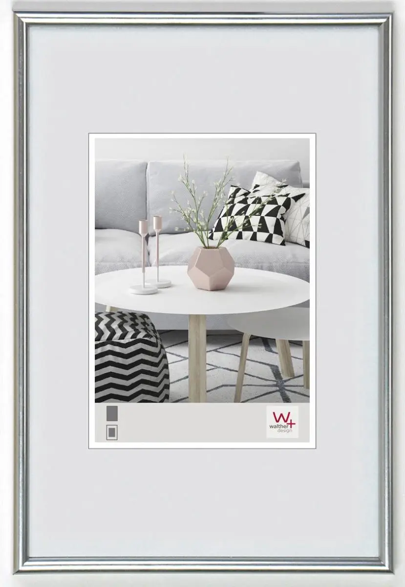Walther Galeria Fotolijst 20x30cm Zilver
