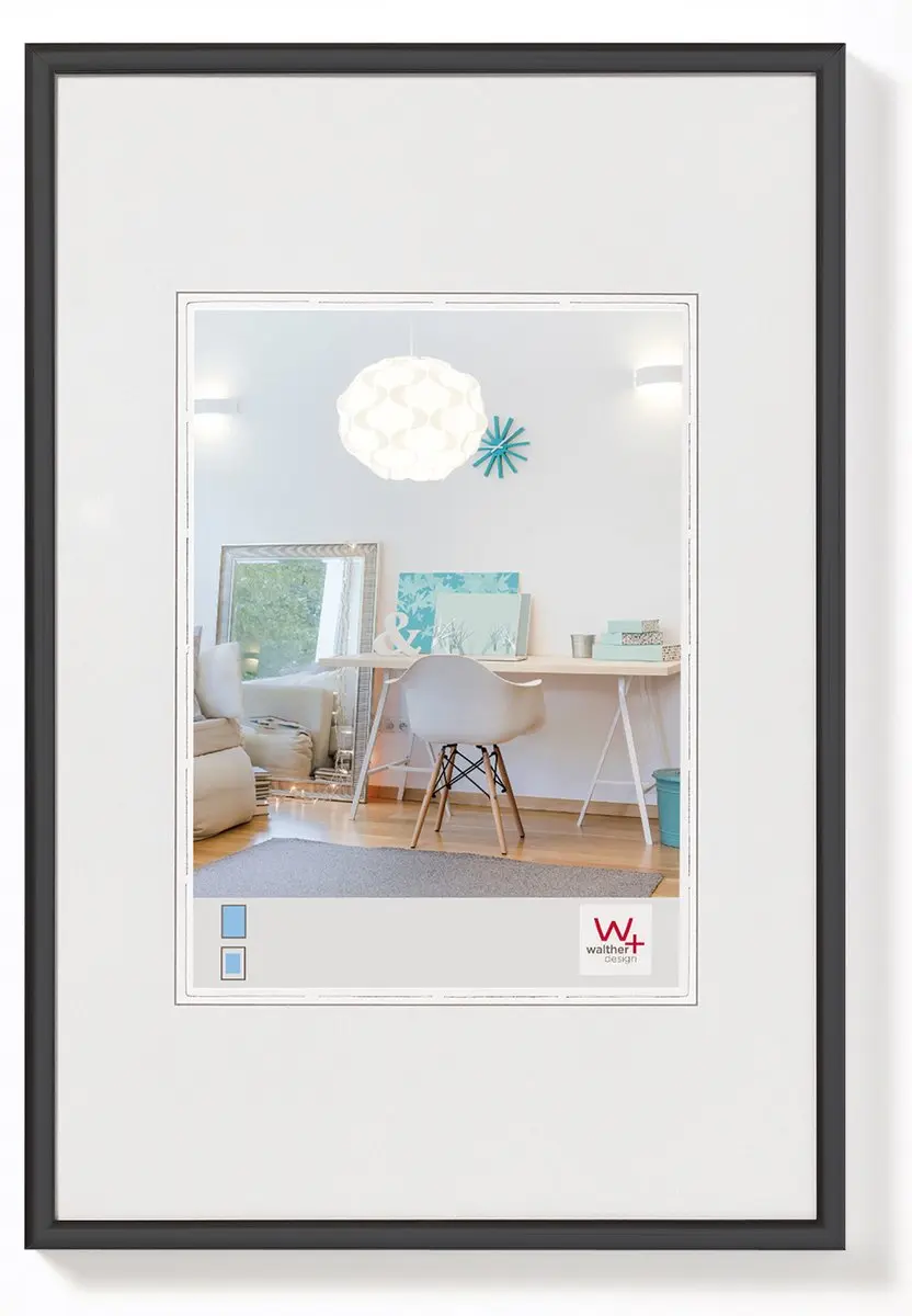 Walther New Lifestyle Fotolijst 10x15cm Zwart