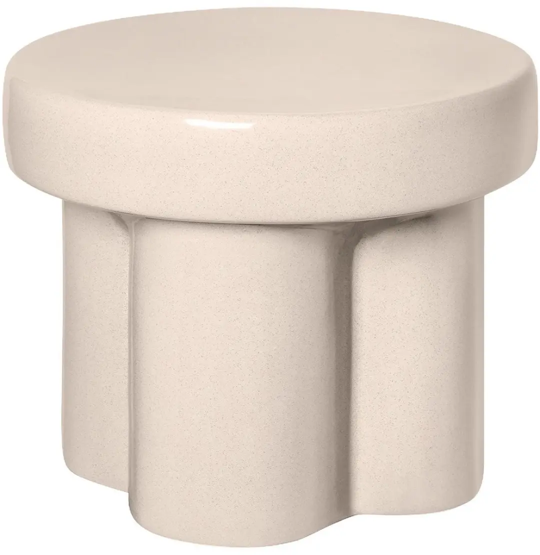 Blomus - Keramische Kruk - Toru - Laag - 1 Stuk - Lily Wit