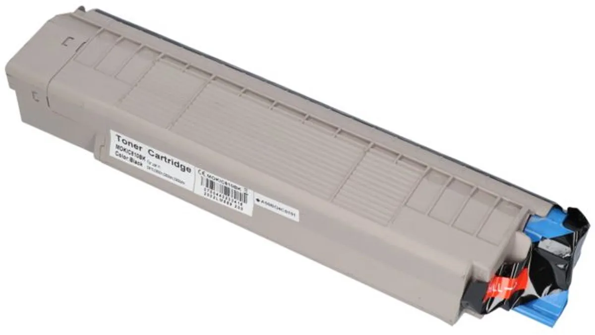 PrintAbout Huismerk OKI 44059108 Toner Zwart - 9.000 pagina's