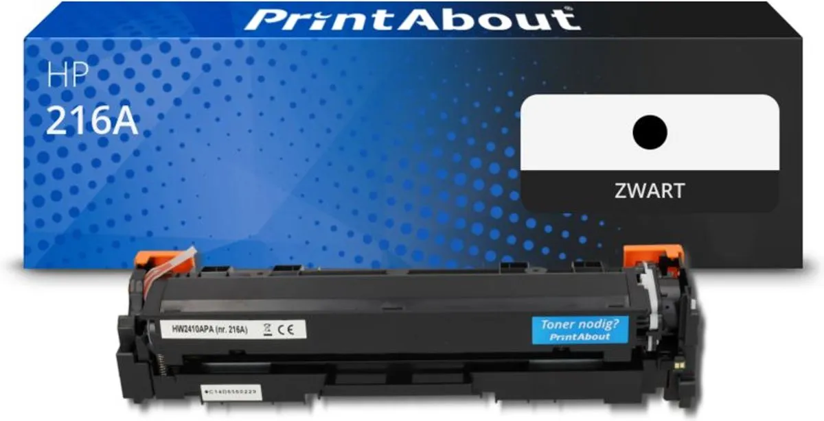 PrintAbout Huismerk HP 216A W2410A Toner Zwart