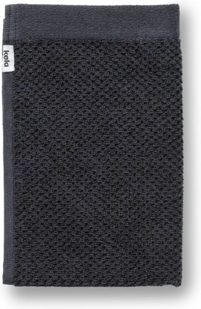 Gastendoek, 30 x 50 cm, Zwart, Organic Katoen