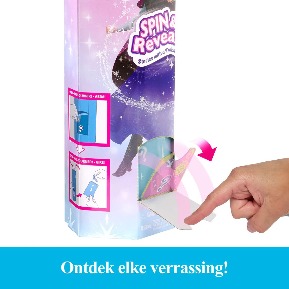 Disney Frozen Draaien en Ontdekken Anna - JBG60 - afbeelding 6 van 6
