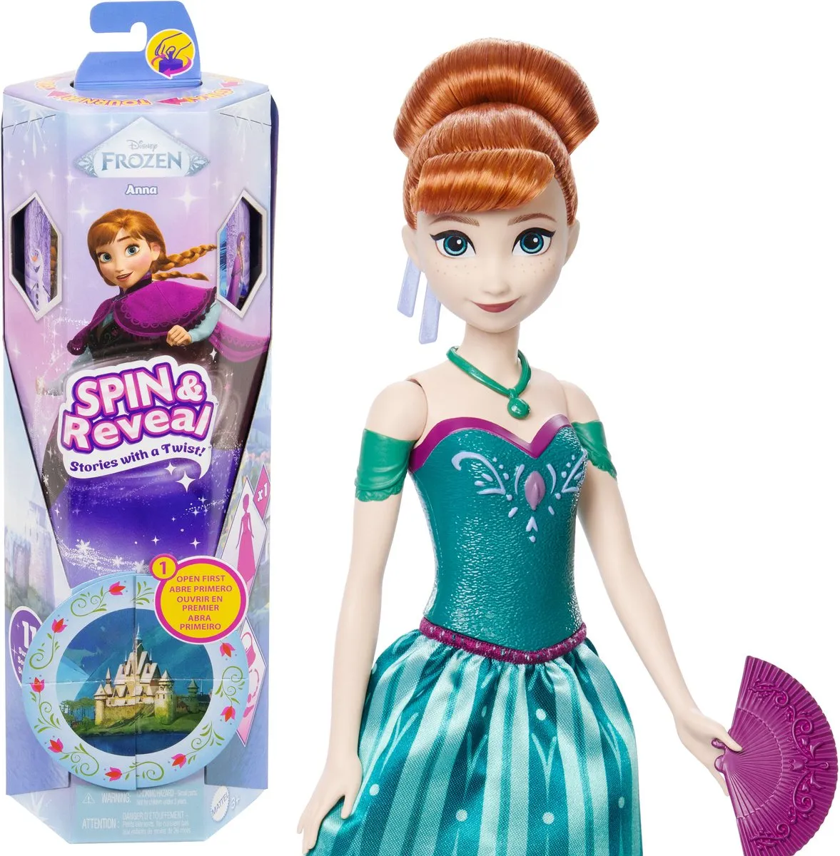 Disney Frozen Draaien en Ontdekken Anna