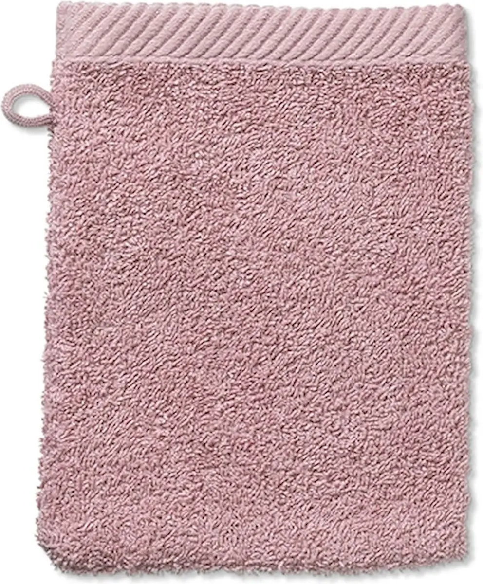 Washandje, Set van 3 Stuks, 15 x 21 cm, Oud Roze, Katoen