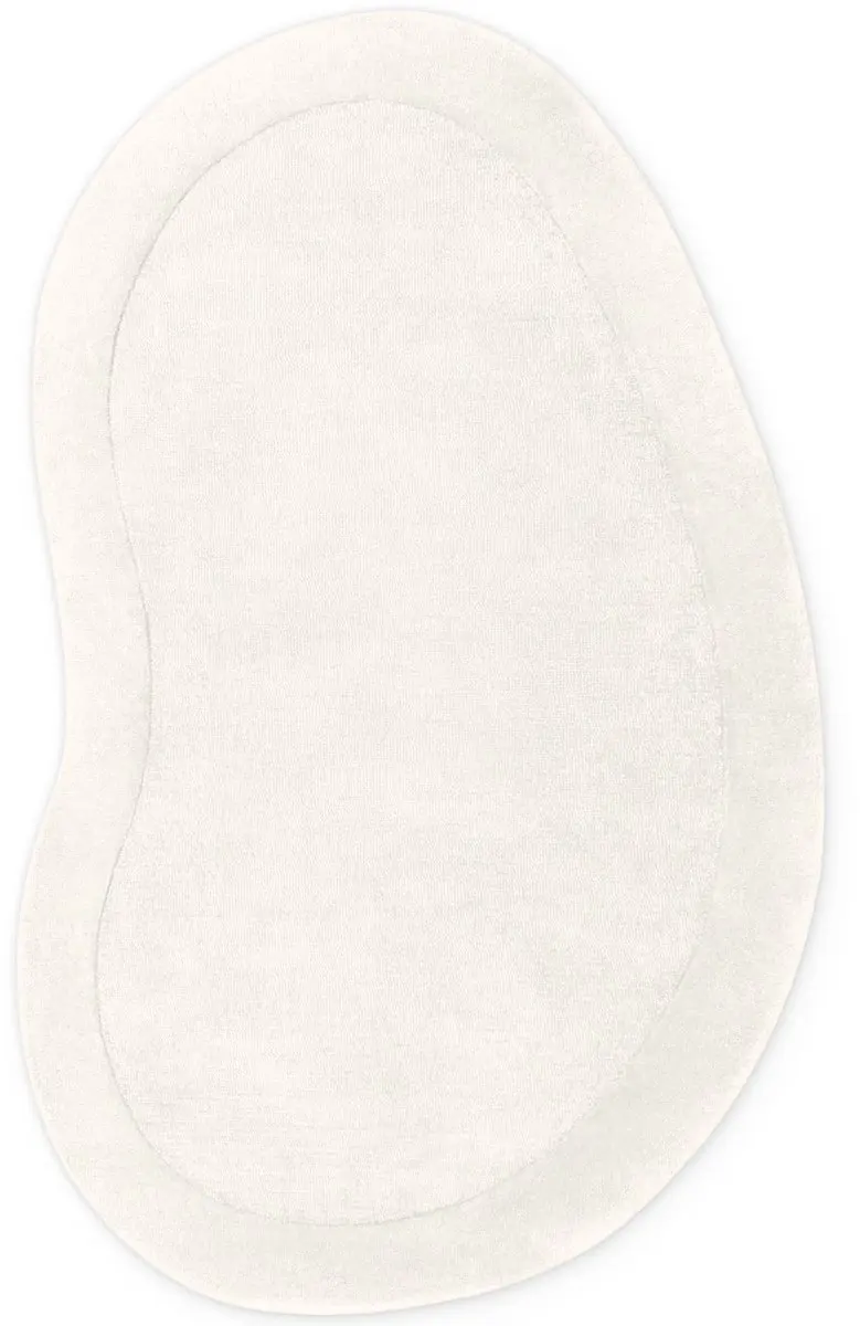 Villeroy & Boch 1812 wollen vloerkleed organische vorm Kivi Naturel Crème