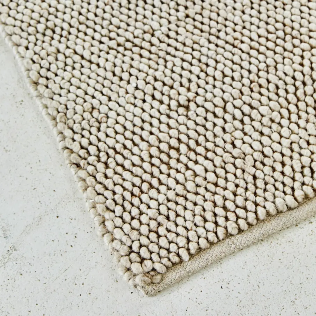 Loberon Coleman Vloerkleed - Beige - afbeelding 2 van 6