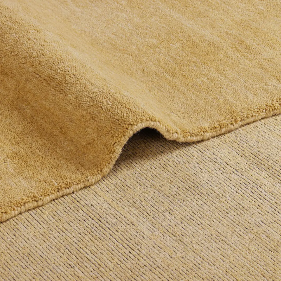 Loberon Vloerkleed Cresil Geel - afbeelding 6 van 6
