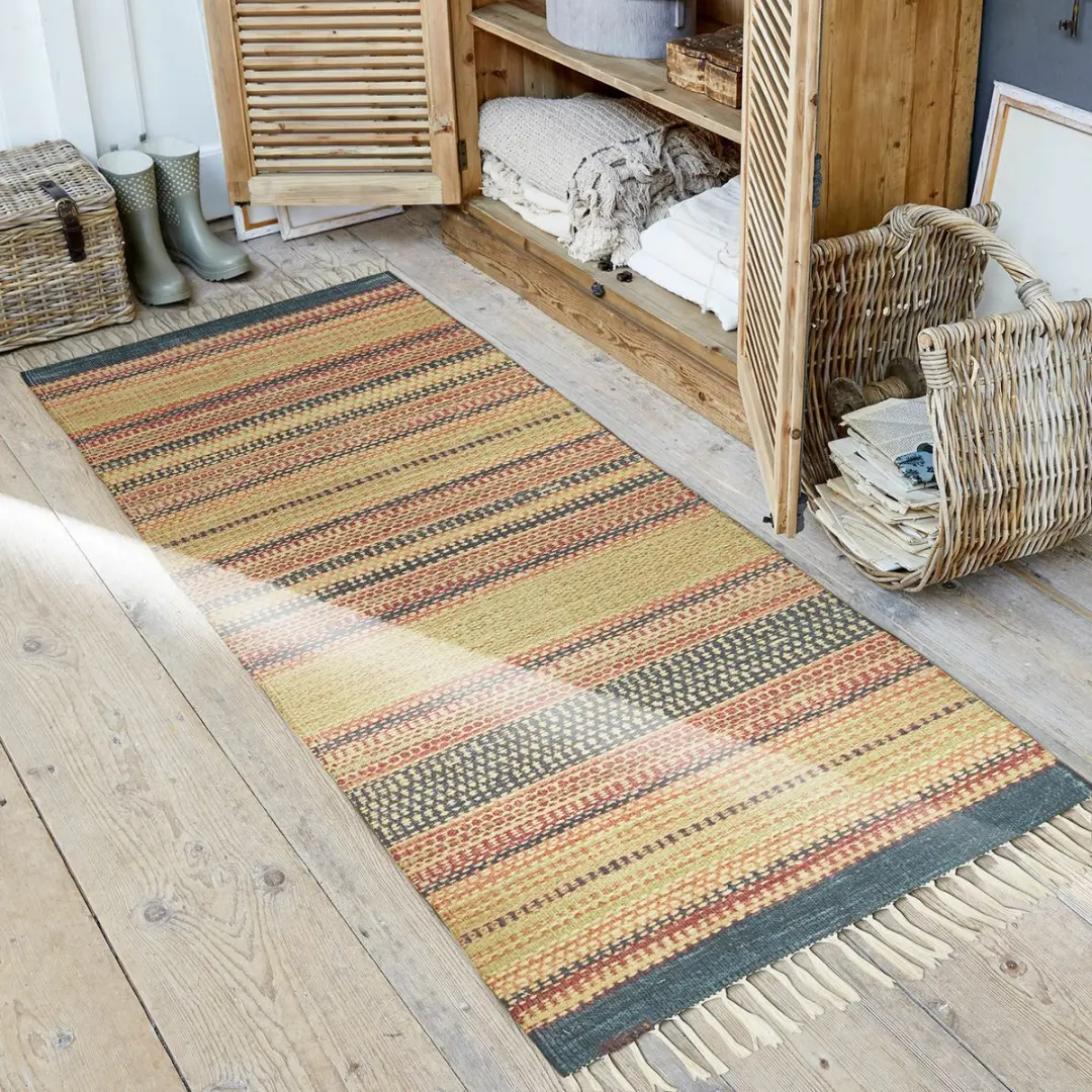 Loberon Atlanta In- & Outdoor Loper - Bont - afbeelding 5 van 6