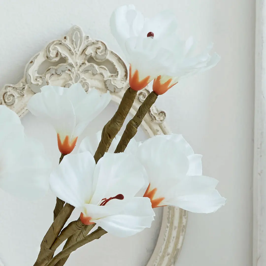Loberon Xivale Sierbloemen - 6 Stuks Wit - afbeelding 3 van 4