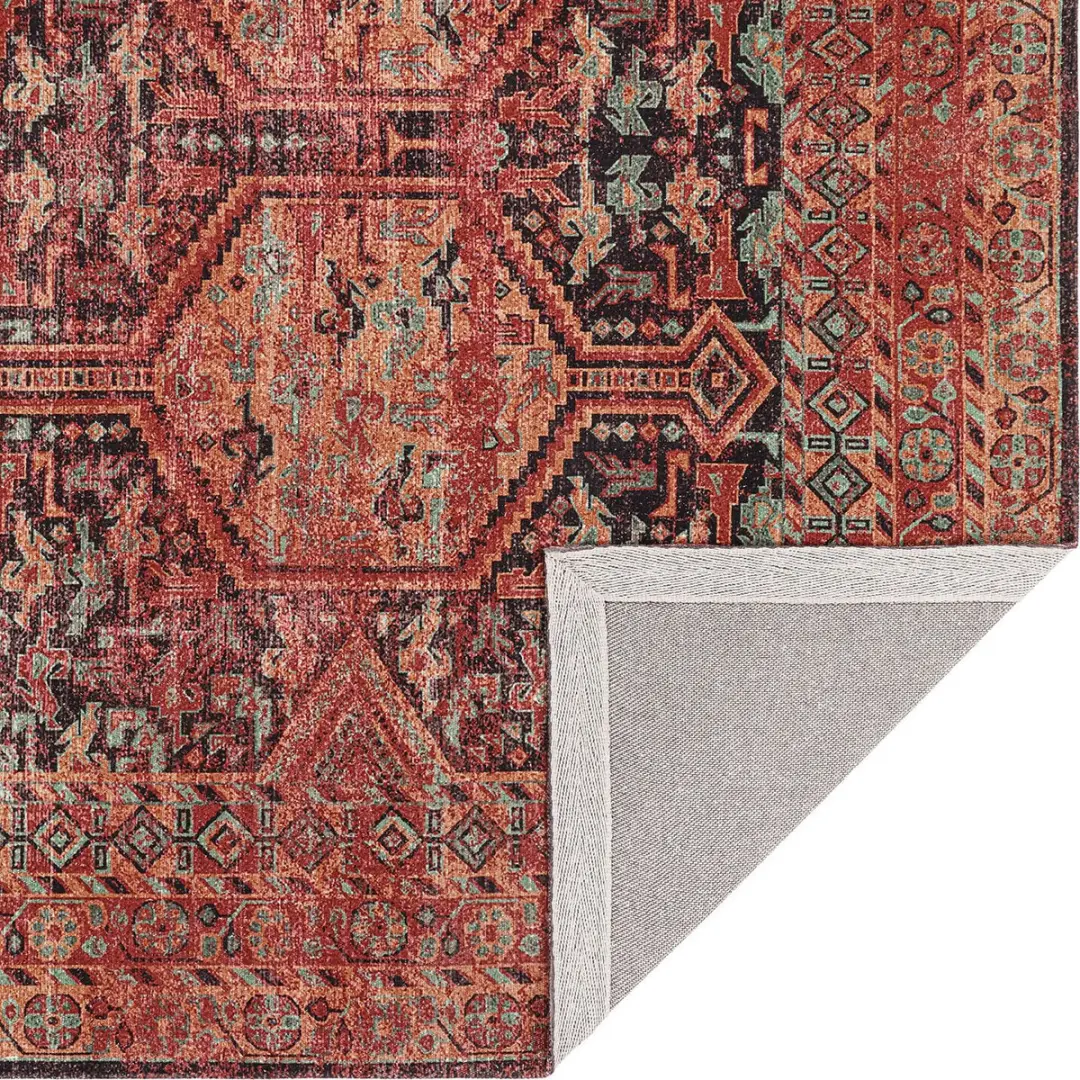 Loberon Incantaro Vloerkleed - terracotta - afbeelding 2 van 5