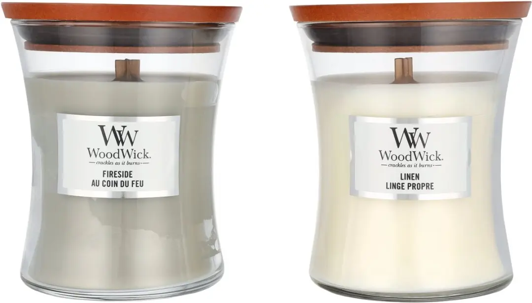 WoodWick Hourglass Geurkaarsset Medium - 2 Stuks - afbeelding 5 van 6