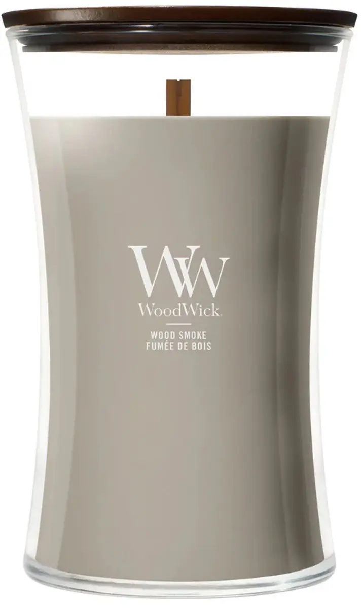 WoodWick Hourglass Wood Smoke Geurkaars - 130 branduren