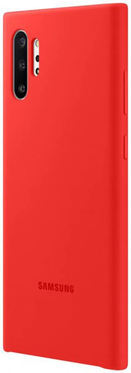 Samsung Galaxy Note 10+ Silicone Hoes - Rood