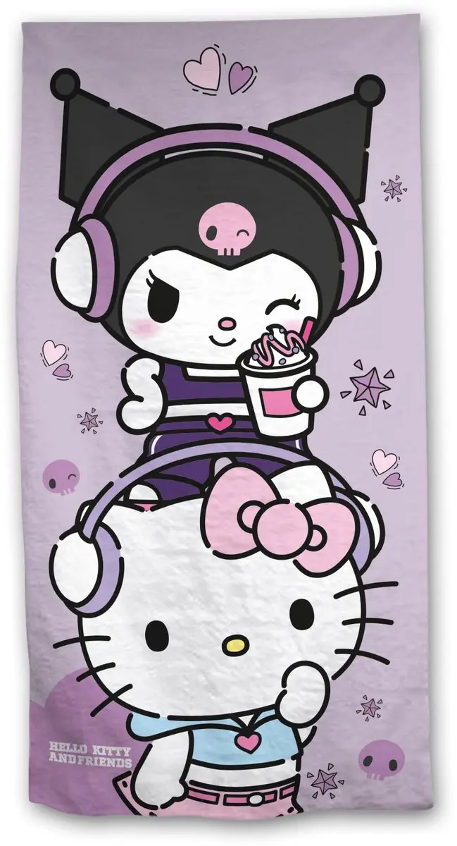 Hello Kitty Kuromi Strandlaken 70x140cm