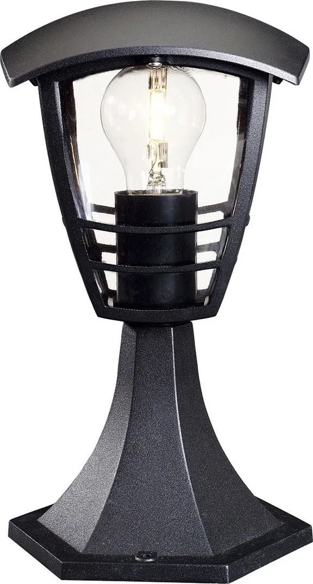 Philips Creek Sokkellamp - 1 Lichtpunt Ø17.5cm - Zwart