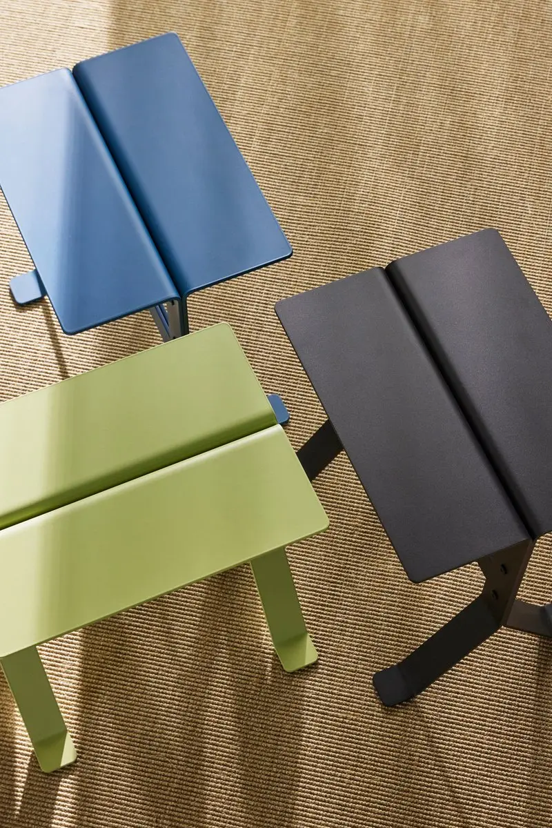 Hübsch Fold Bijzettafel - Lichtgroen - afbeelding 4 van 6