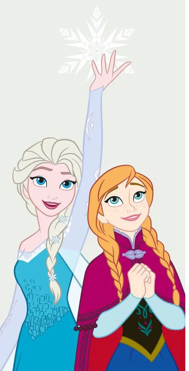 Disney Frozen Strandlaken Anna Elsa