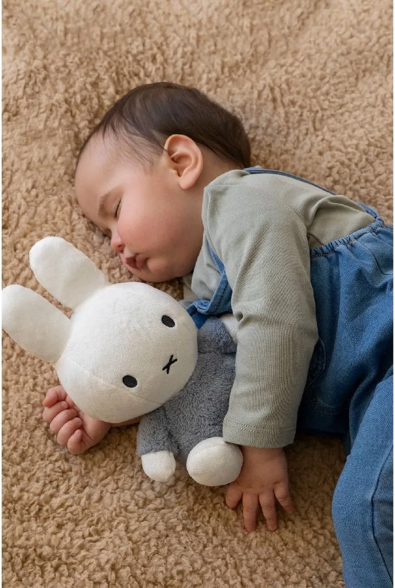 Nijntje Knuffel Fluffy - 25 cm Blauw