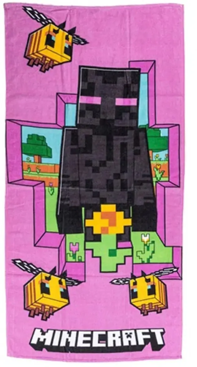 Minecraft Strandlaken 70x140cm