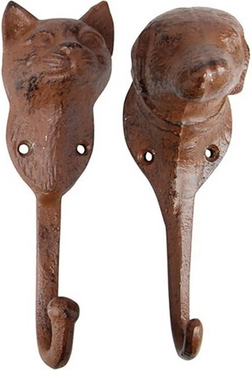 2x HAAK GIETIJZER HOND 7,5X4,5X15CM