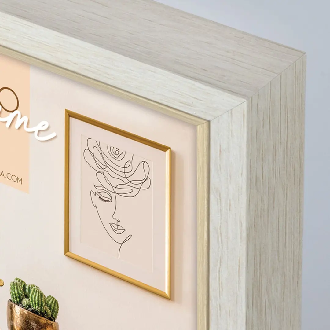 Zep Zara C Fotolijst 20x25cm - Bruin/Creme - afbeelding 5 van 6