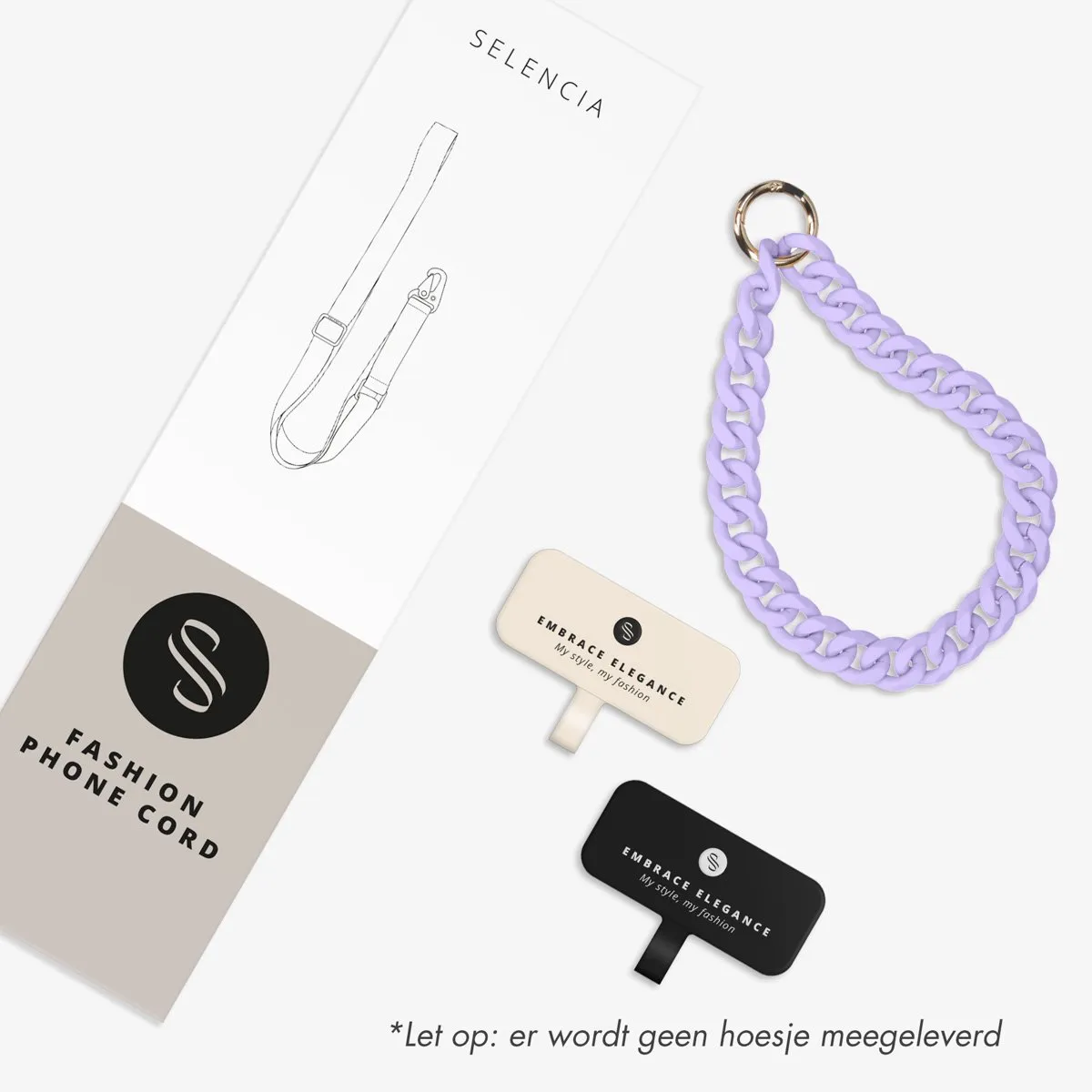 Selencia SH00065369 Telefoon Koord - Lila