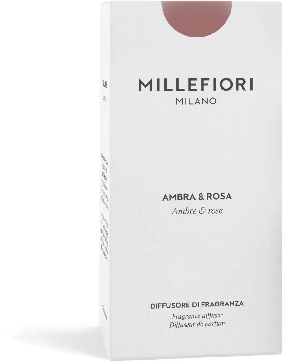 Millefiori Milano Geurstokjes 100ml - Ambra & Rosa - afbeelding 3 van 4