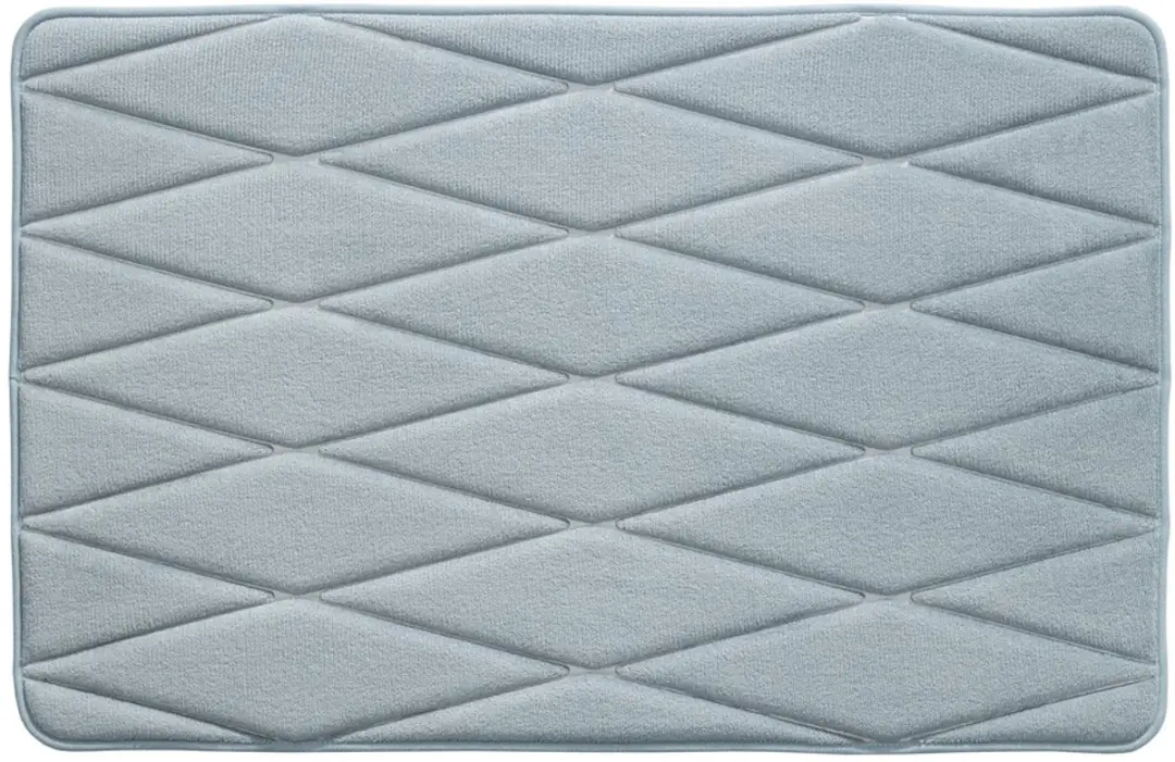 California Winding Blauw Badkamermat 58x90 cm
