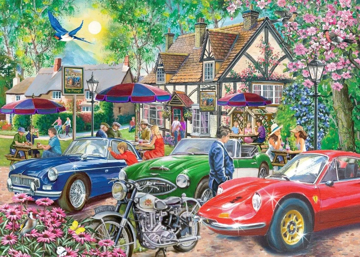 House of Puzzles Plough Inn Legpuzzel 500 Stuks - HP0622 Multicolor