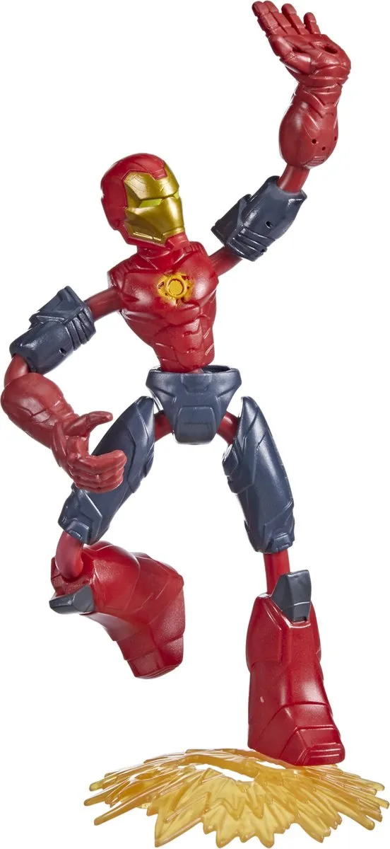 Spider-Man Marvel Avengers Bend N Flex Missions Iron Man Fire Mission Speelfiguur