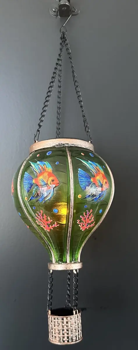 Decoratieve solarlamp luchtballon " met flame LED "
