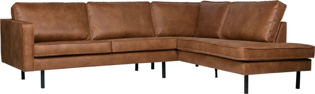 WOOOD Rodeo Hoekbank Rechts Cognac - afbeelding 5 van 6